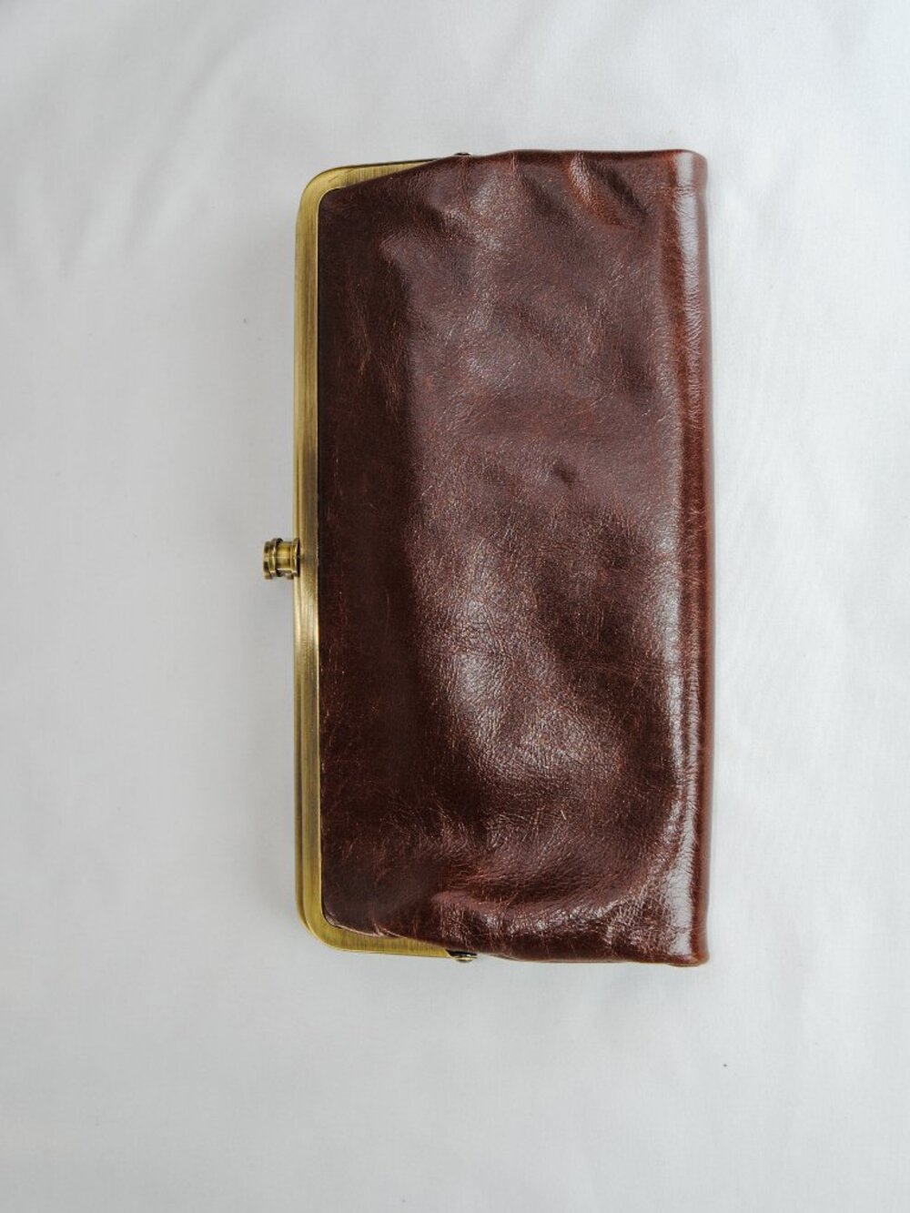 HOBO Lauren Clutch Wallet in Tobacco